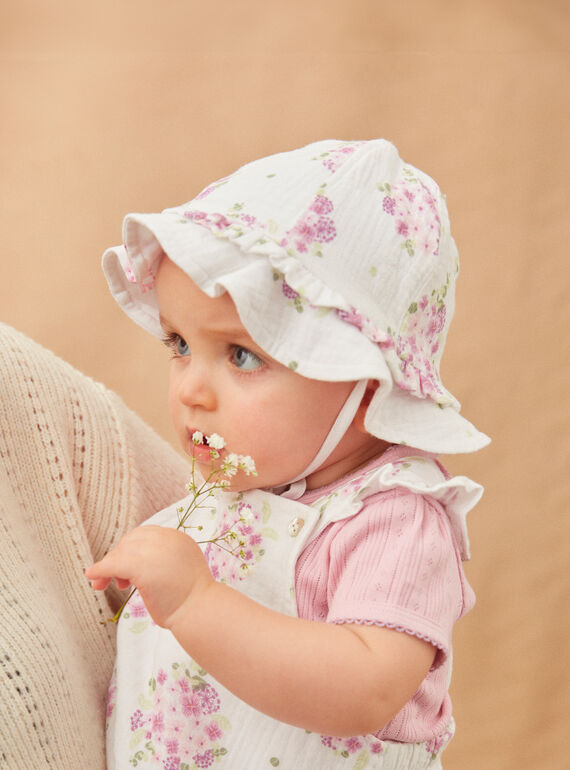 Beanie hat in double cotton gauze KOLIA / 24E0AFM1CHA000