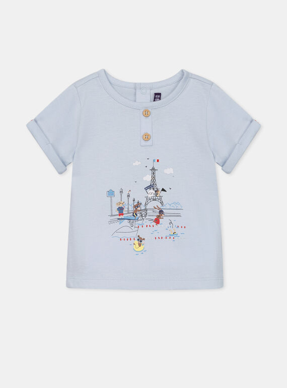 Blue sky TEE SHIRT KAOBERT / 24E1BGN1TEE020