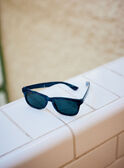 Navy blue shark print sunglasses child boy CYGLASSAGE / 22E4PGO1LUS622