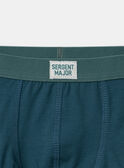 Pale turquoise BOXER MLIBRAGE / 25E5PG43BOX203