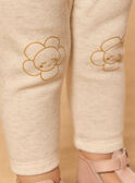 Heathered off white LEGGINGS (bottom) MABEA / 25E1BF71LG006