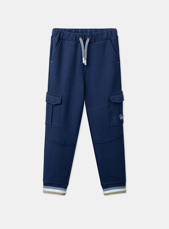 Blue COMFORT PANTS LEJOGAGE / 24H3PGJ1CFPC230