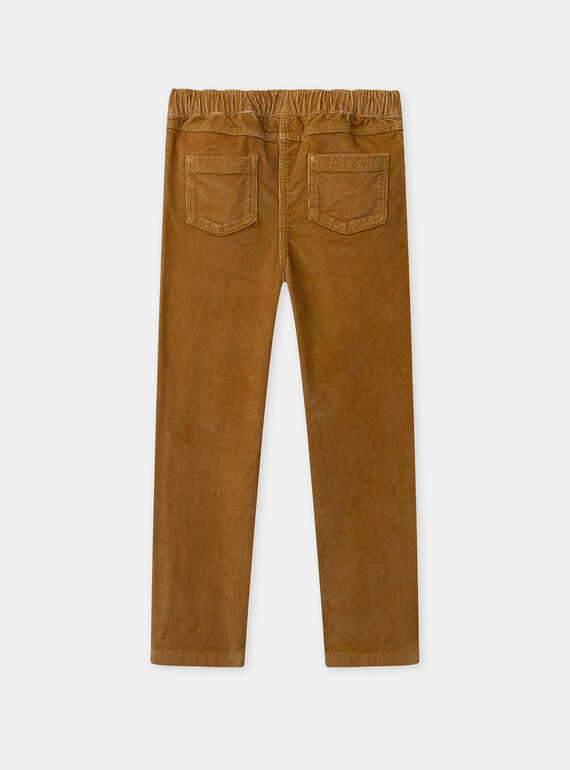 Brown PANTS NLOMETTE / 25H2PFW1PANI812