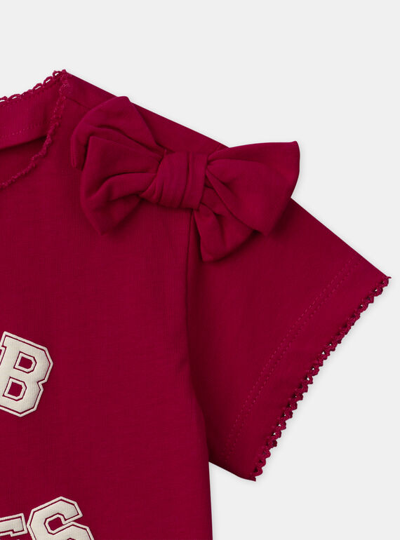 Red TEE SHIRT SS NESORETTE / 25H2PFK1TMCF510