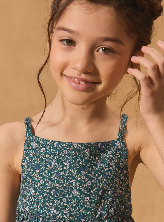 Blue SUNBATHING DRESS MMICHETTE / 25E2PFT2RBSC232