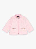 Light pink down jacket KIMORGANE / 24E1BF33D3E030