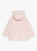Pink polka dot print hooded raincoat GRACIETTE / 23H2PF41IMPD300
