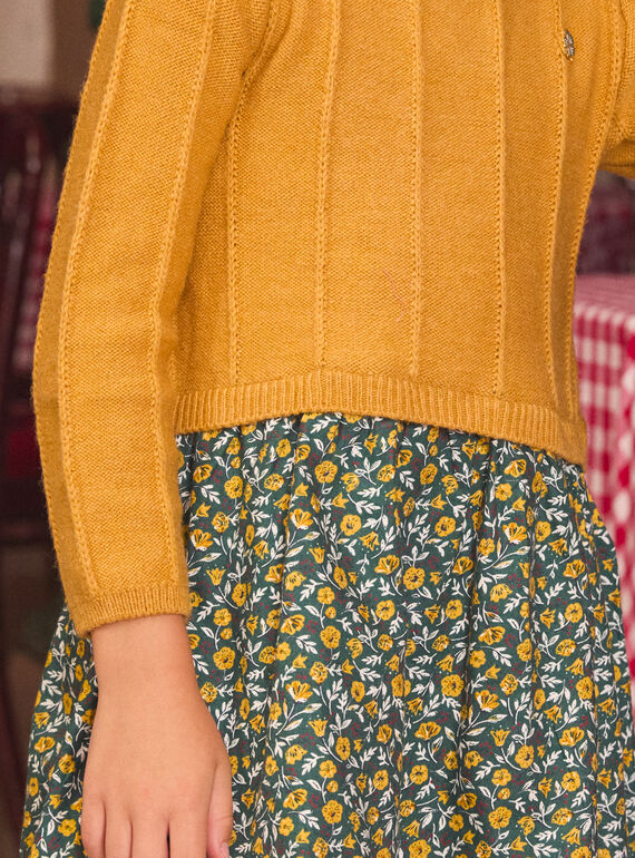 Yellow DRESS LYTRIETTE / 24H2PFO2ROB107