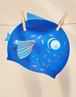 Blue and white fish ink pool cap FRYTETAGE / 23E4PGL1D4YC214