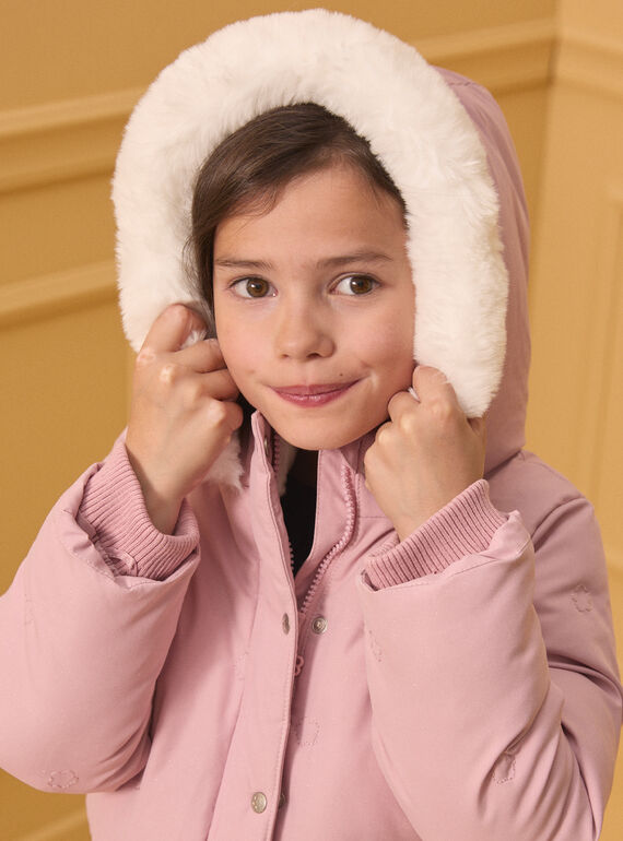 Baby rose DOWN JACKET LIOFLETTE / 24H2PF81D3E307