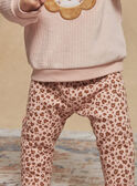 Brown leopard print leggings GAMIMI / 23H1BFI1LGD309