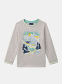 Heather beige TEE SHIRT LS LALUMAGE / 24H3PGS1TMLA013
