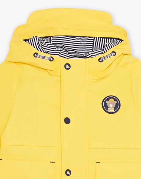 Yellow 3 in 1 Hooded Raincoat FILOYD / 23E1BG51IMPB105