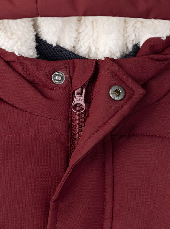 Red cherry DOWN JACKET NNILONAGE / 25H3PGG3D3E510