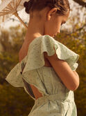 Light green SHORT JUMP SUIT MRECOMETTE / 25E2PFL1CBC602