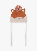 Baby boy camel and beige fox hat BIOREL / 21H4BGD1BON809