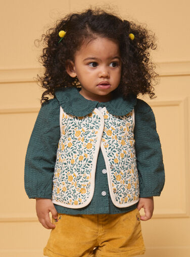 Off white CARDIGAN WHITHOUT SLEEVES LALOLA / 24H1BFO1CSM001