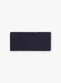 Navy blue knitted headband GRABAETTE / 23H4PF51BAN070