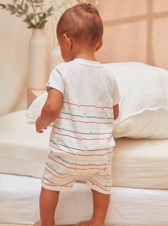 Off white BABYGROW KEFERDI / 24E5BG61GRE001