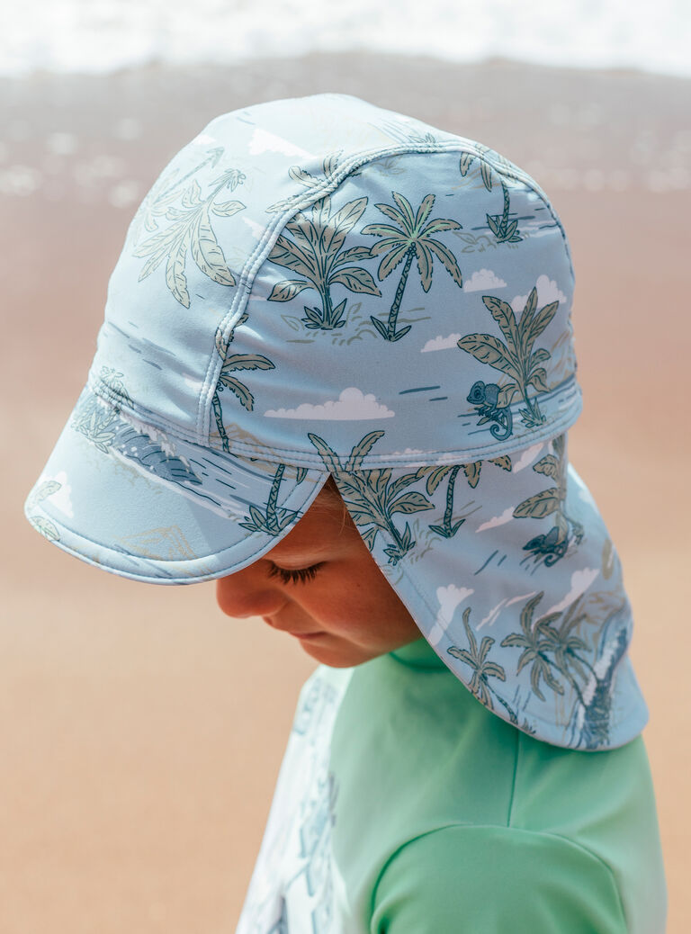 Greyish blue HAT MRUCASKAGE / 25E4PGC2CHA205