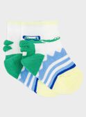 Greyish blue Low socks RAULRICK / 19E4BGP1SOB205