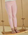 Child girl pink legging with cat print CEFLOETTE 2 / 22E4PFU2CALD315