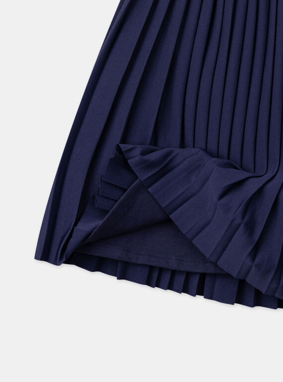 Navy SKIRT LIRAMETTE 2 / 24H2PF93JUP070