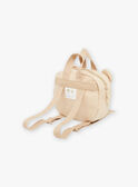 Beige backpack with 3D ears animation FAGERALD / 23E4BGD1BES801
