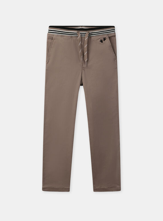 Brown PANTS NIBESTAGE / 25H3PGS1PAN821