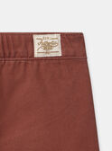 Dark orange PANTS MAALIO / 25E1BG72PAN410