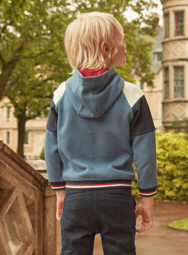 Sky blue KIDS CARDIGAN LOSAGE / 24H3PGL2GILC201