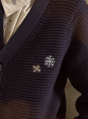 Navy KIDS CARDIGAN LEDILAGE / 24H3PGT1GILC205