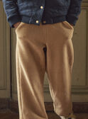 Light beige PANTS NREPANETTE / 25H2PFY1PAN808