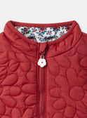 Red DOWN JACKET LAGINA / 24H1BFL1D3E050