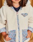 Reversible blue hooded jacket DRIPOETTE 3 / 22H2PFV2CAP009