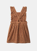 Light brown JUMPER DRESS LICHASETTE / 24H2PFK1CHS809