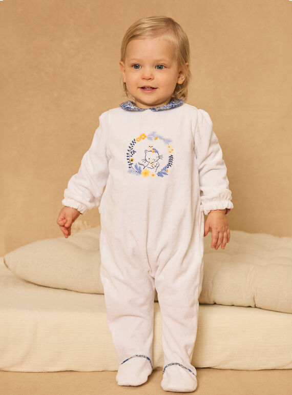 Off white BABYGROW MECHARLOTTE / 25E5BFD2GRE001