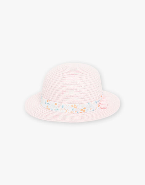 Baby girl pale pink hat CYCLAUDIA / 22E4BF21CHA301