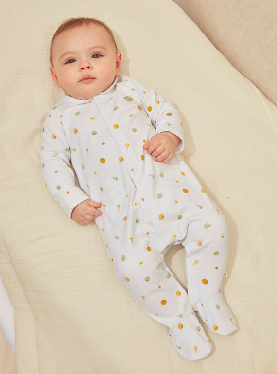 Sleepsuit with a seaside print KODEY / 24E0NMM1GRE000