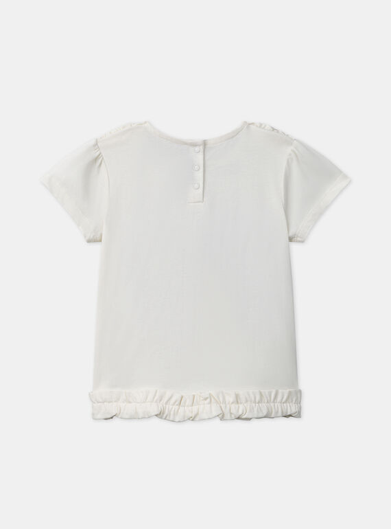 Light beige TEE SHIRT SS MISORETTE / 25E2PF91TMC808