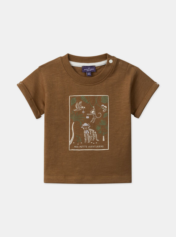 Brown TEE SHIRT MAOSCAR / 25E1BGO1TEE802