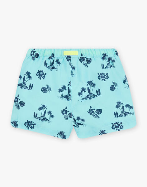 Baby boy turquoise swimsuit CILAYME / 22E4BGO4MAI202