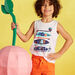Child boy's surf tank top and shorts set