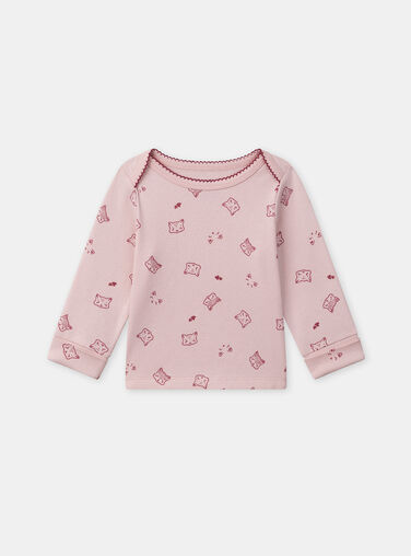 Heather pink PYJAMA NEBONNIE / 25H5BF91PYJD314