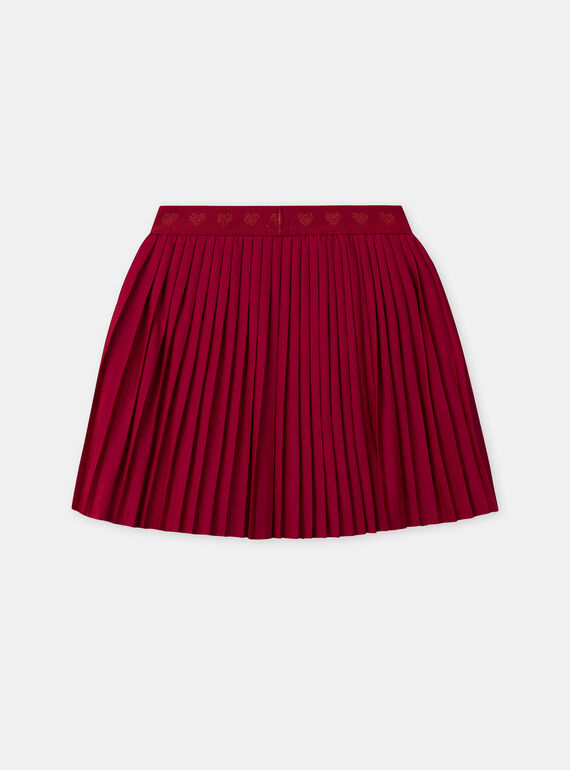 Red SKIRT NIXAMETTE 2 / 25H2PFH3JUPF510