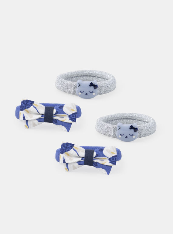 Blue ELASTIC MOFLETTE / 25E4PFM2ELAC238
