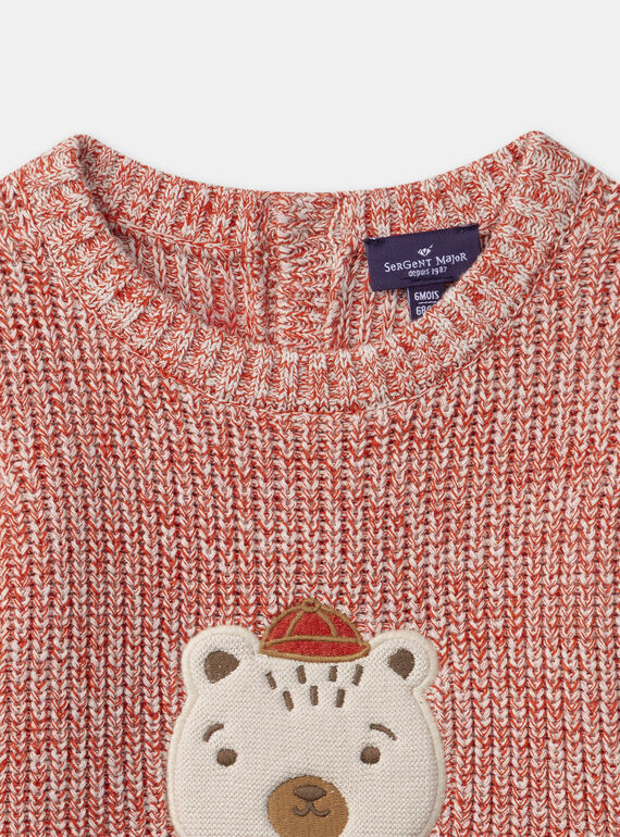 Heather red PULLOVER NADAN / 25H1BGK1PULF520