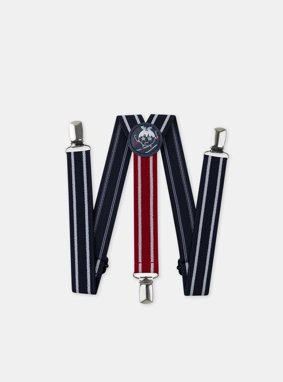 Navy SUSPENDERS / STRAPS / BRACES LEDRETAGE / 24H4PGT1BREC205
