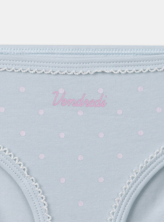 Pale rose BRIEFS / PANTY RIB NEJAZETTE / 25H5PFC4SLR301