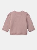Old rose CARDIGAN NAEVELINE / 25H1BFL1CAR303